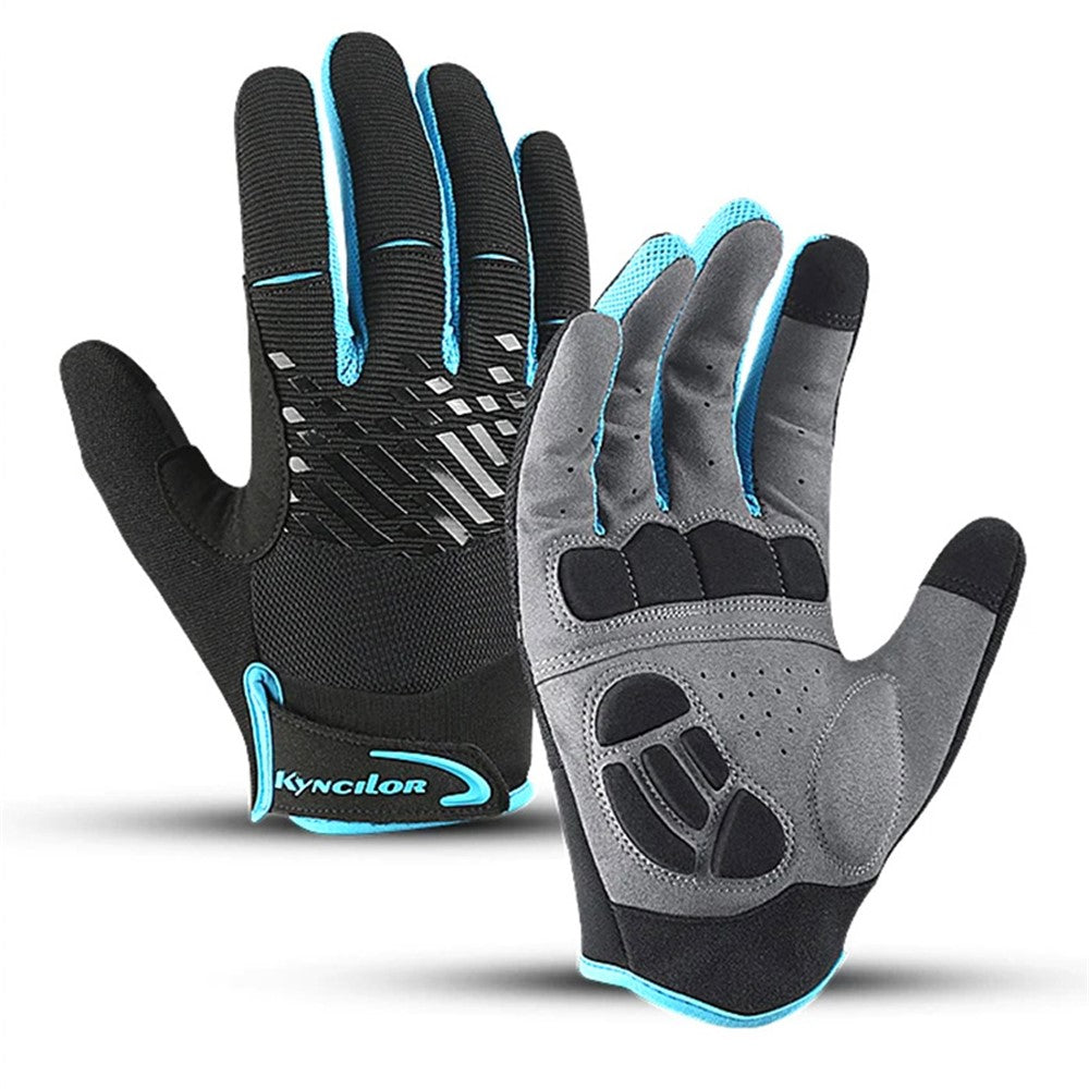 KYNCILOR A0023 1 Pair Breathable Cycling Gloves Touch Screen Bicycle Gloves Shockproof Bike Gloves