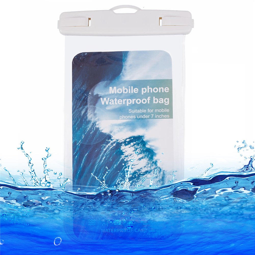 Waterproof Phone Pouch Case Holder for Under 6.5-inches Phone Underwater Clear Cellphone Dry Bag