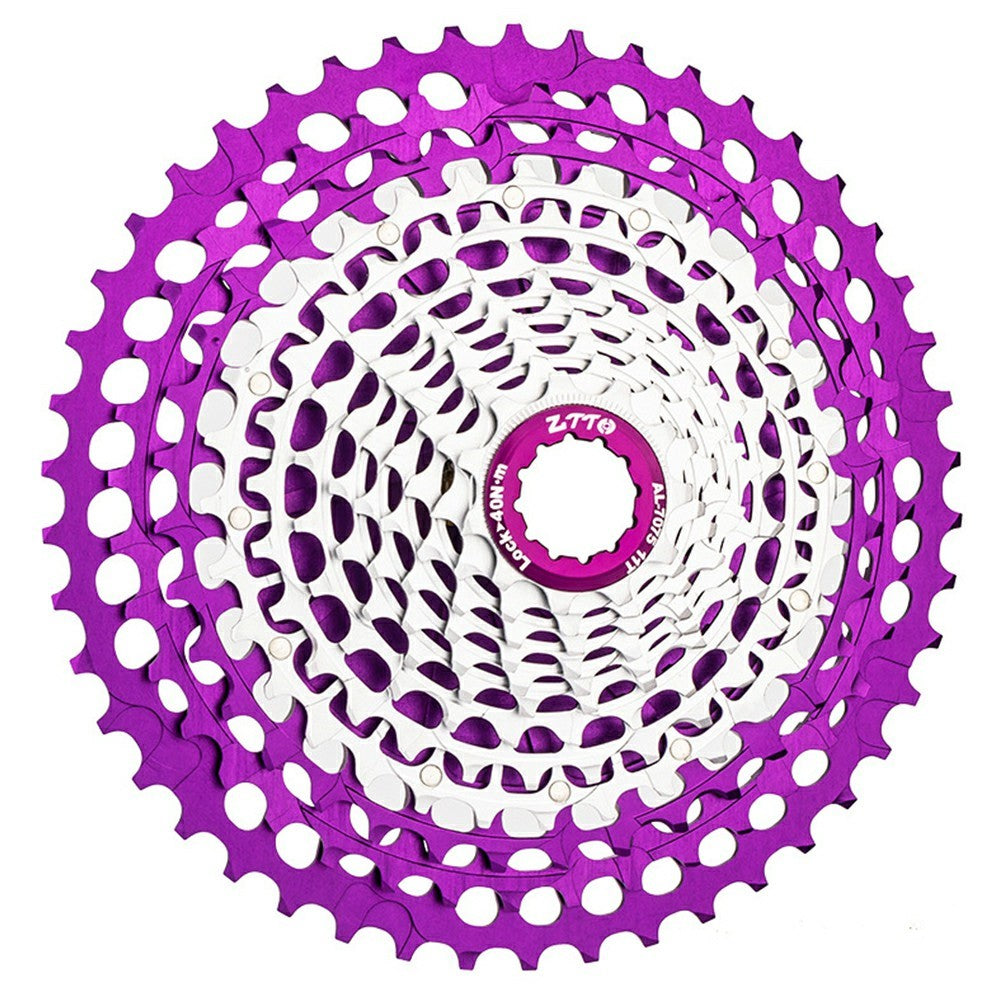 121146 Lightweight 12 Speed 11-46T CNC Mountain Bike Cassette Freewheel Compatible with HG Hubs