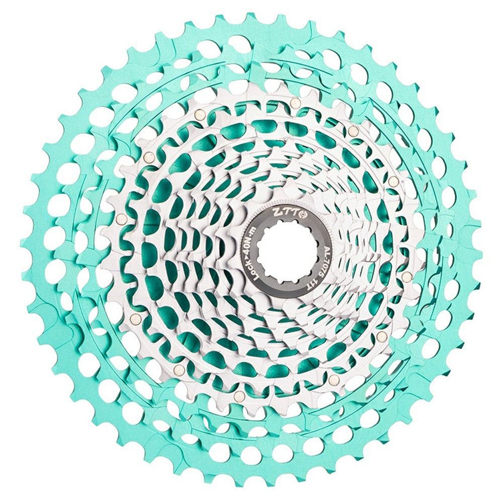 121146 Lightweight 12 Speed 11-46T CNC Mountain Bike Cassette Freewheel Compatible with HG Hubs