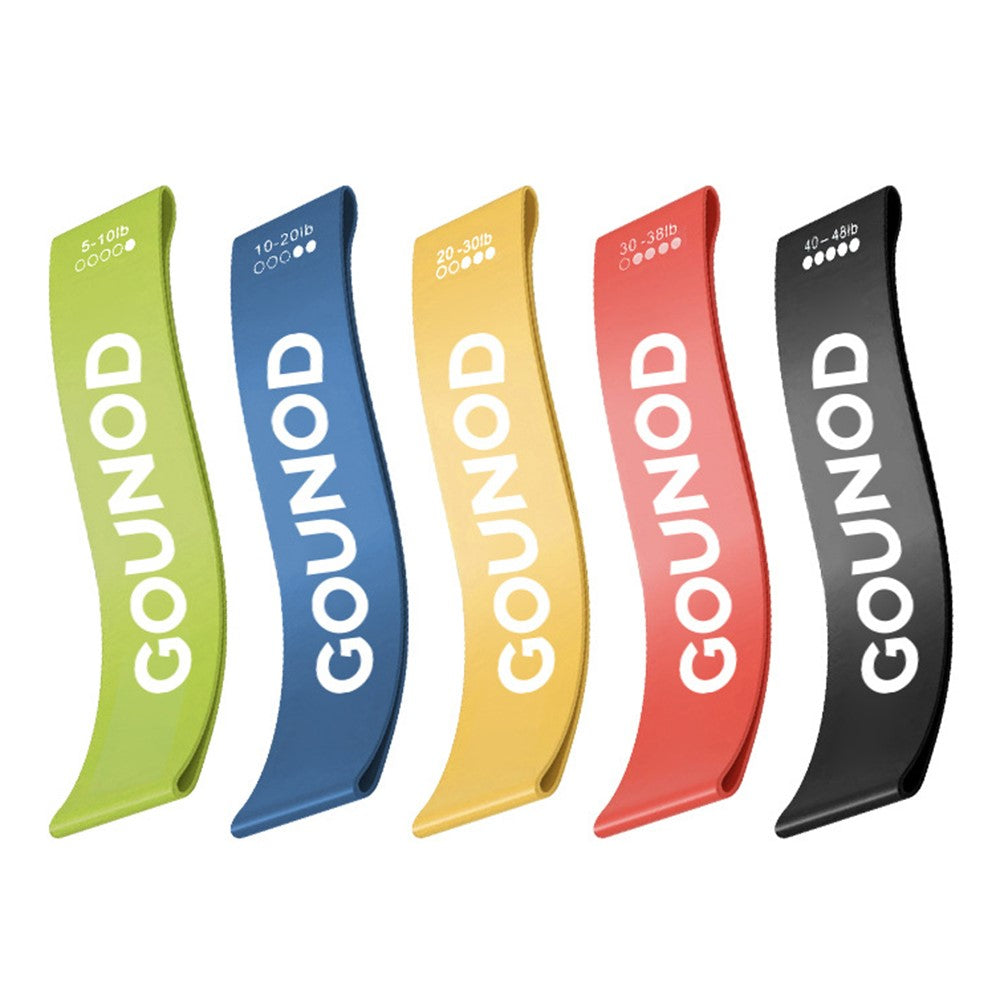 GOUNOD SK010 5 In 1 TPU Resistance Bands Set for Yoga Fitness Strength Training Fitness Equipment