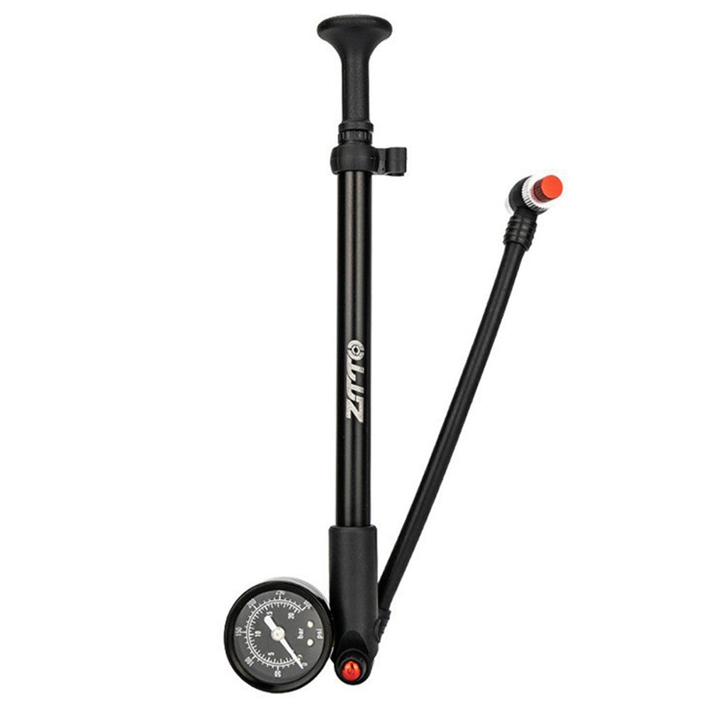 ZTTO 1505DT 300PSI Bike Front Fork Tire Air Pump High Pressure Bicycle Aluminum Alloy Inflator