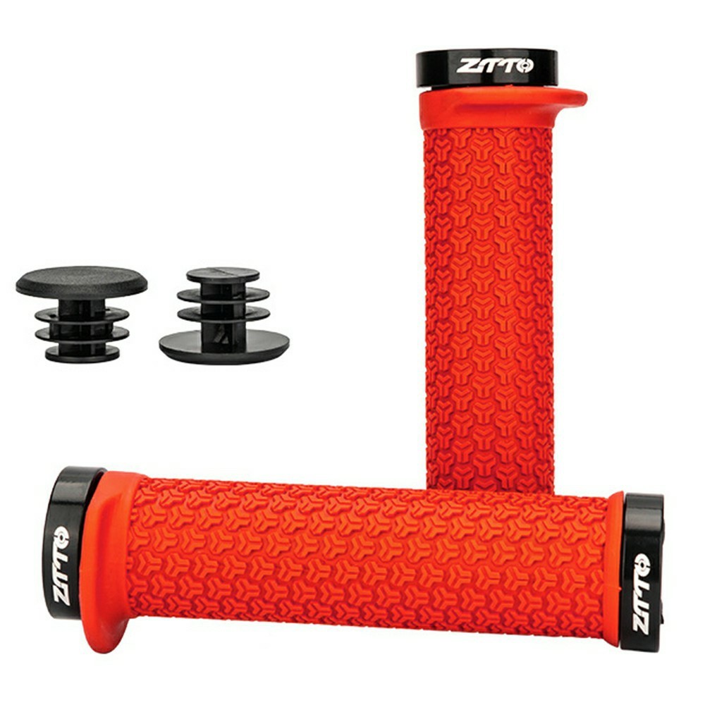 ZTTO AG34 1 Pair Non-Slip Rubber Bike Handlebar Grips Bicycle Handle Cover
