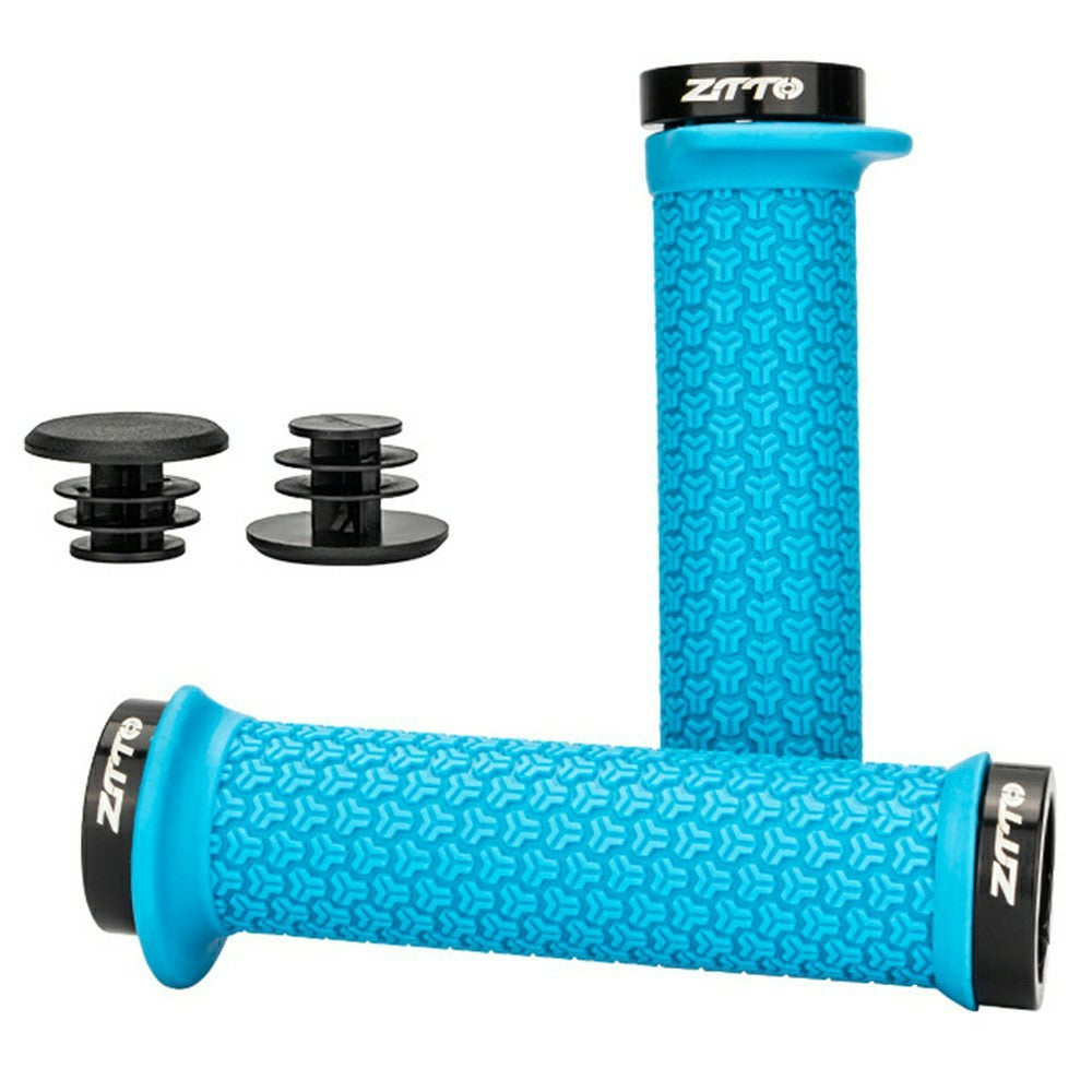 ZTTO AG34 1 Pair Non-Slip Rubber Bike Handlebar Grips Bicycle Handle Cover