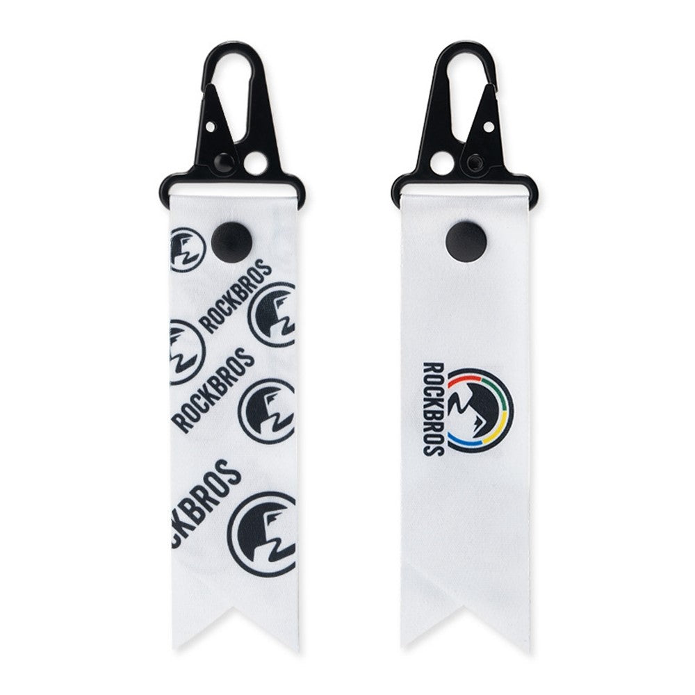 ROCKBROS E004 Bike Saddle Keychain Ribbon Mountain Road Bicycle Rear Seat Warning Strip