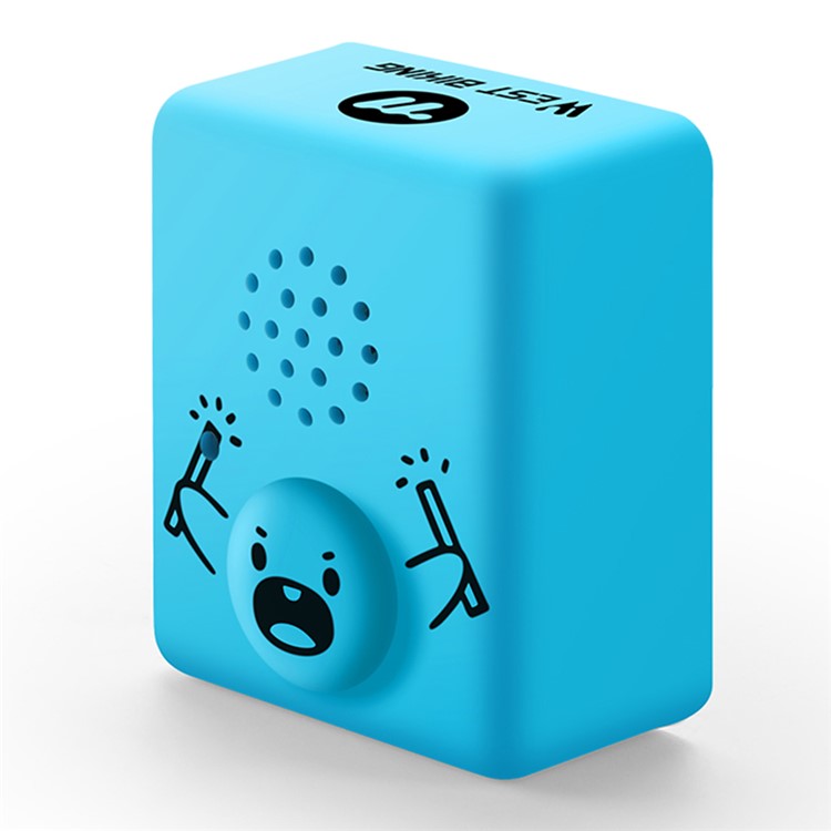 WEST BIKING 120dB Bike Bell Audio Recording Electric Horn for Mountain Bike Electronic Bicycle with Battery