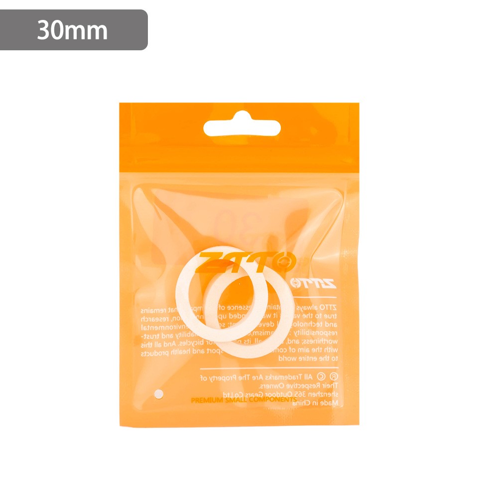 ZTTO 2Pcs Mountain Bike Shock Absorber Front Fork Sponge Ring Lubrication Fork Care Foam Ring