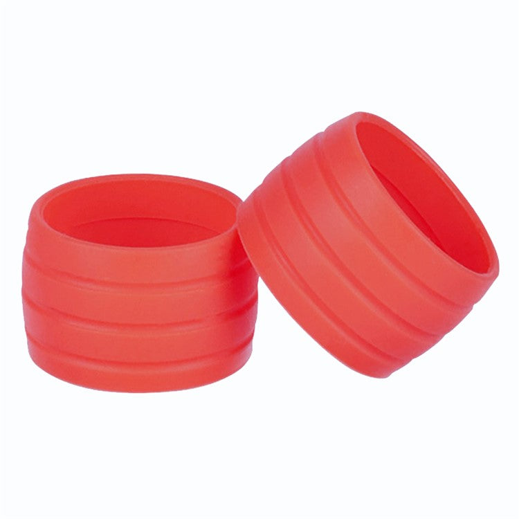08DK0018 1 Pair Silicone Bike Handlebar Tape Fixing Loops Reusable Tape Fixed Rings Fasten Tool