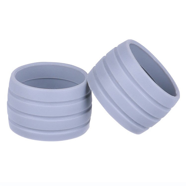 08DK0018 1 Pair Silicone Bike Handlebar Tape Fixing Loops Reusable Tape Fixed Rings Fasten Tool