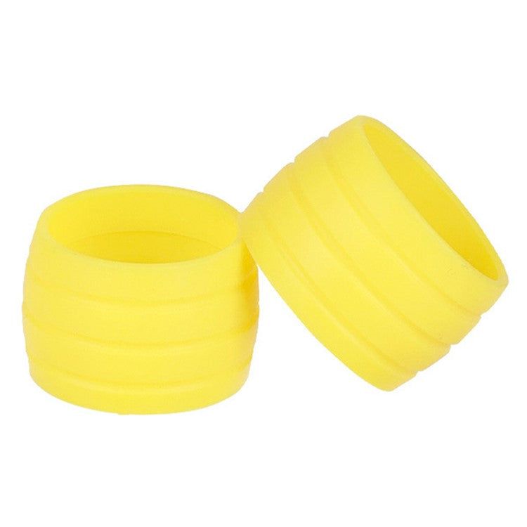 08DK0018 1 Pair Silicone Bike Handlebar Tape Fixing Loops Reusable Tape Fixed Rings Fasten Tool