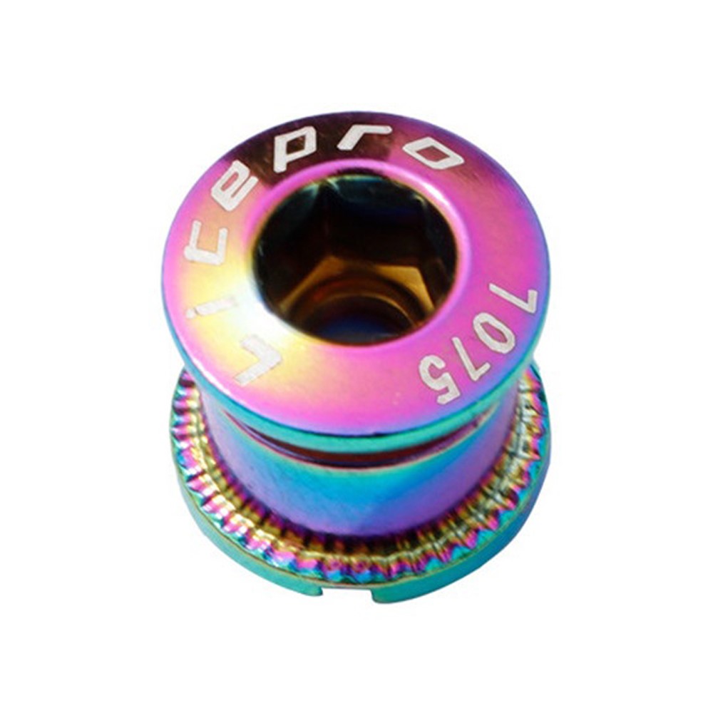 LITEPRO MTB Mountain Road Bicycle Electroplated Colorful Steel Chainwheel Bolt Bike Chainring Screw
