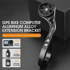 WEST BIKING YP0719308 Bicycle Computer Mount Holder Aluminum Alloy Bike Handlebar Computer Bracket for Garmin / Bryton / Wahoo