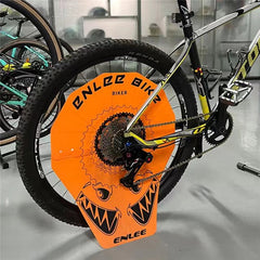 ENLEE MTB Bike Grime Guard for Bicycle Disc Brakes Wheels During Cleaning, Oil-proof Protective Cover