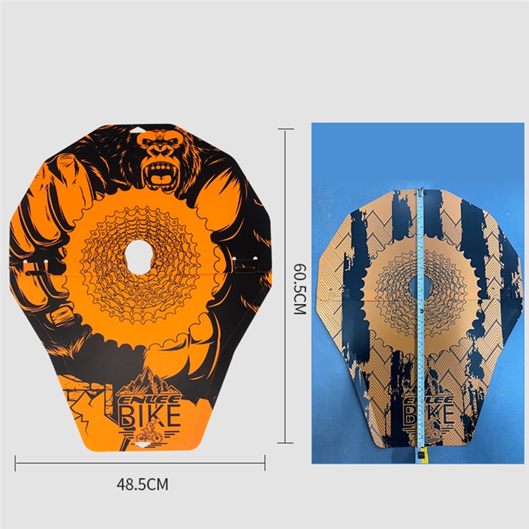 ENLEE MTB Bike Grime Guard for Bicycle Disc Brakes Wheels During Cleaning, Oil-proof Protective Cover