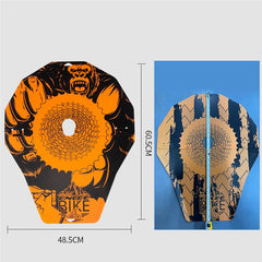 ENLEE MTB Bike Grime Guard for Bicycle Disc Brakes Wheels During Cleaning, Oil-proof Protective Cover