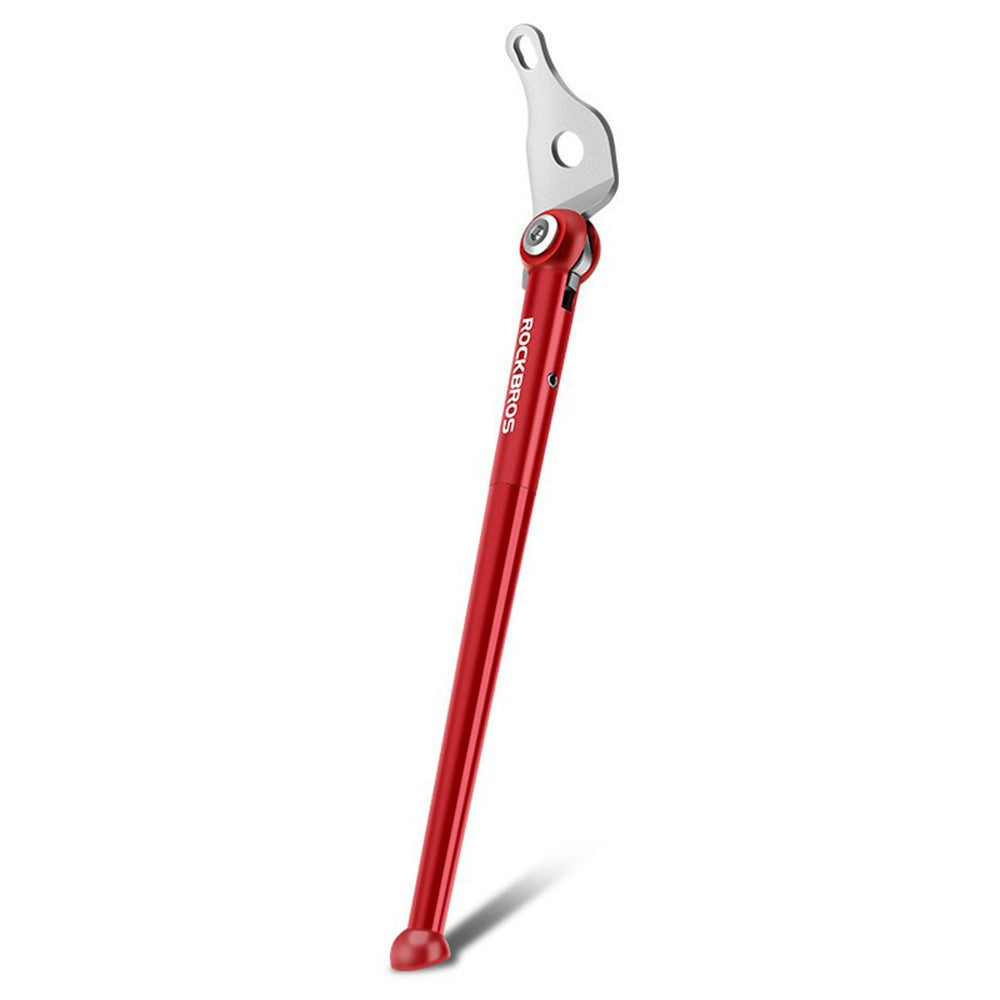 ROCKBROS JC-D1 Bike Kickstand 16'' Adjustable Rear Mount Aluminum Alloy Bike Parking Kickstand Holder Footrest