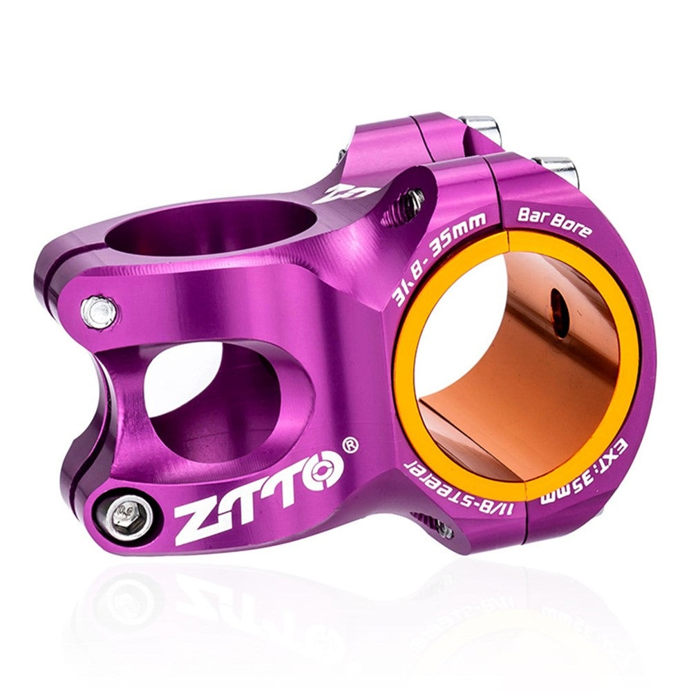 ZTTO XC35 31.8 / 35mm 2-in-1 0-Degree Mountain Bike Handlebar Stem Aluminum Alloy Riser