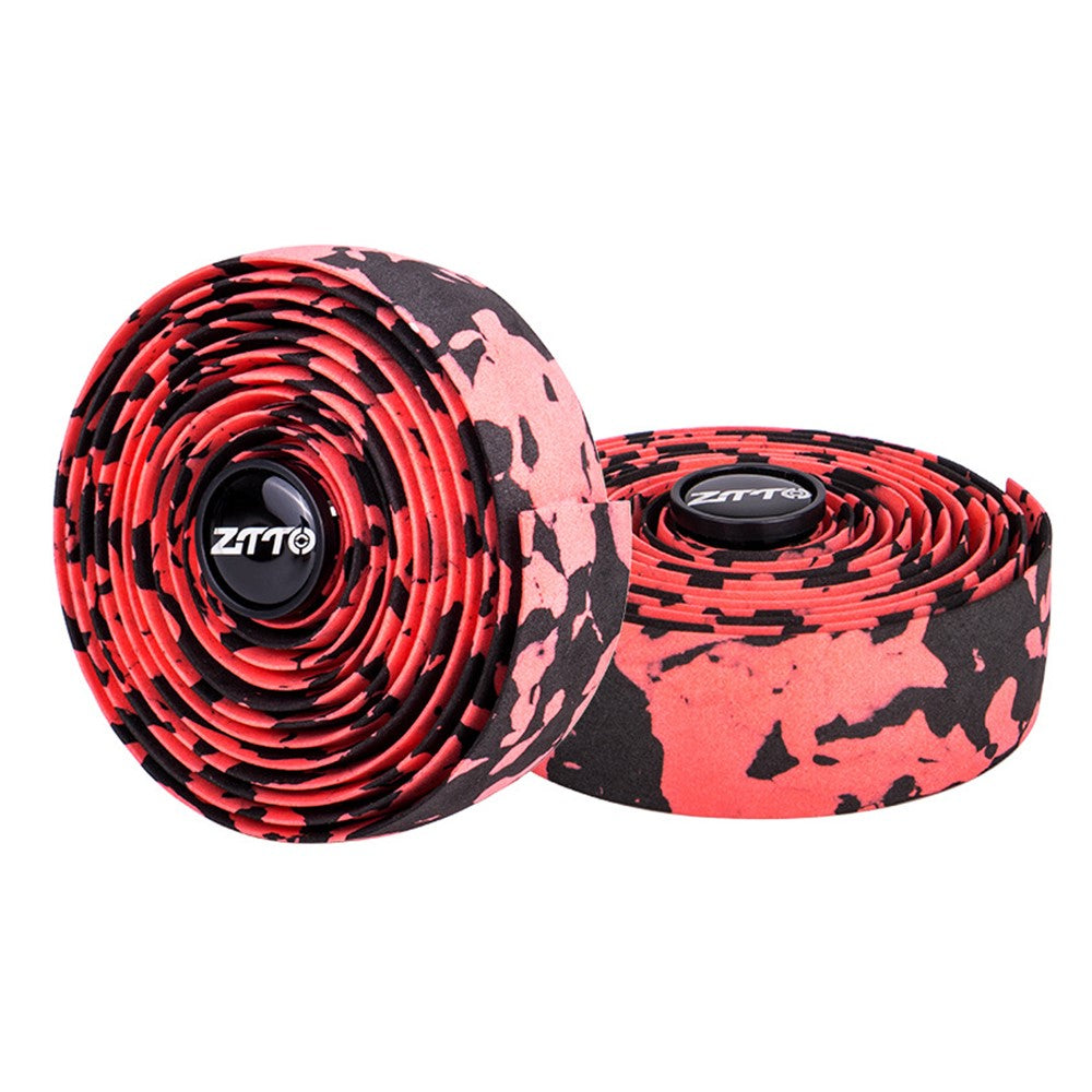 ZTTO CSBD 2Pcs Synthetic Sponge Bicycle Handlebar Tape Shock Absorbing Bike Handlebar Wrap Strap