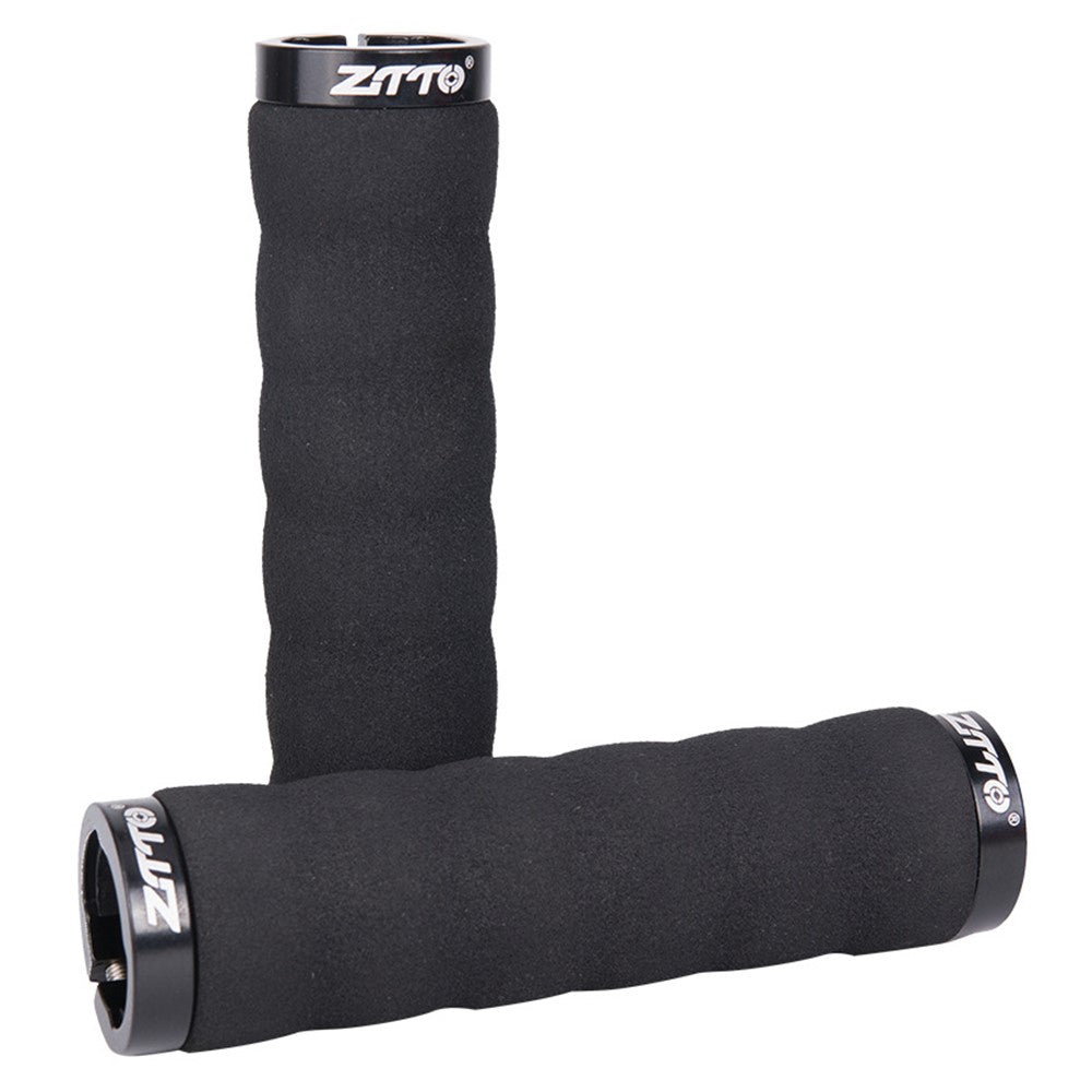 ZTTO AG30 Bicycle Shockproof Sponge Anti-Slip Lock Grips for Mountain Bike