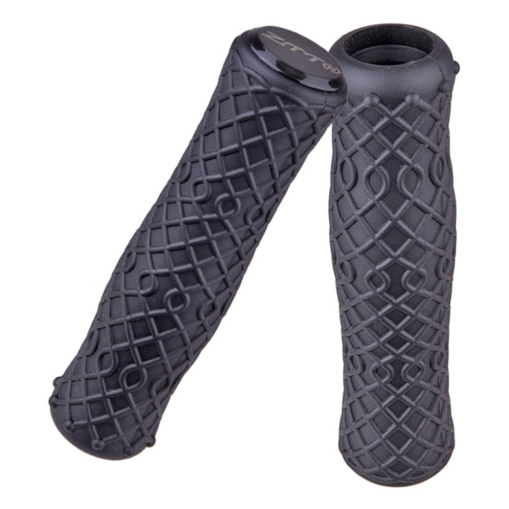 ZTTO AG111 Mountain Bike Hand Grips Shock-absorbing Silicone Handlebar Grips