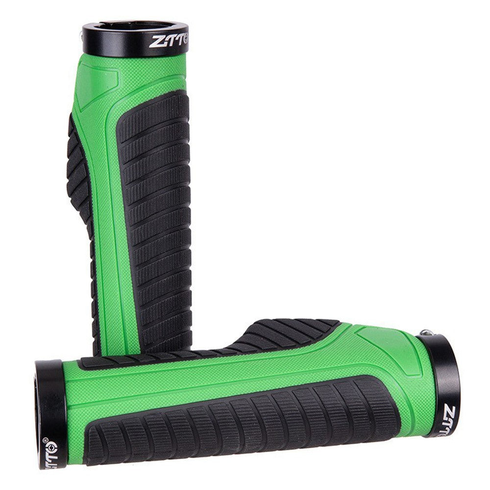 ZTTO AG42 Mountain Bike Aluminum Alloy + Rubber Bicycle Locking Handlebar Cover