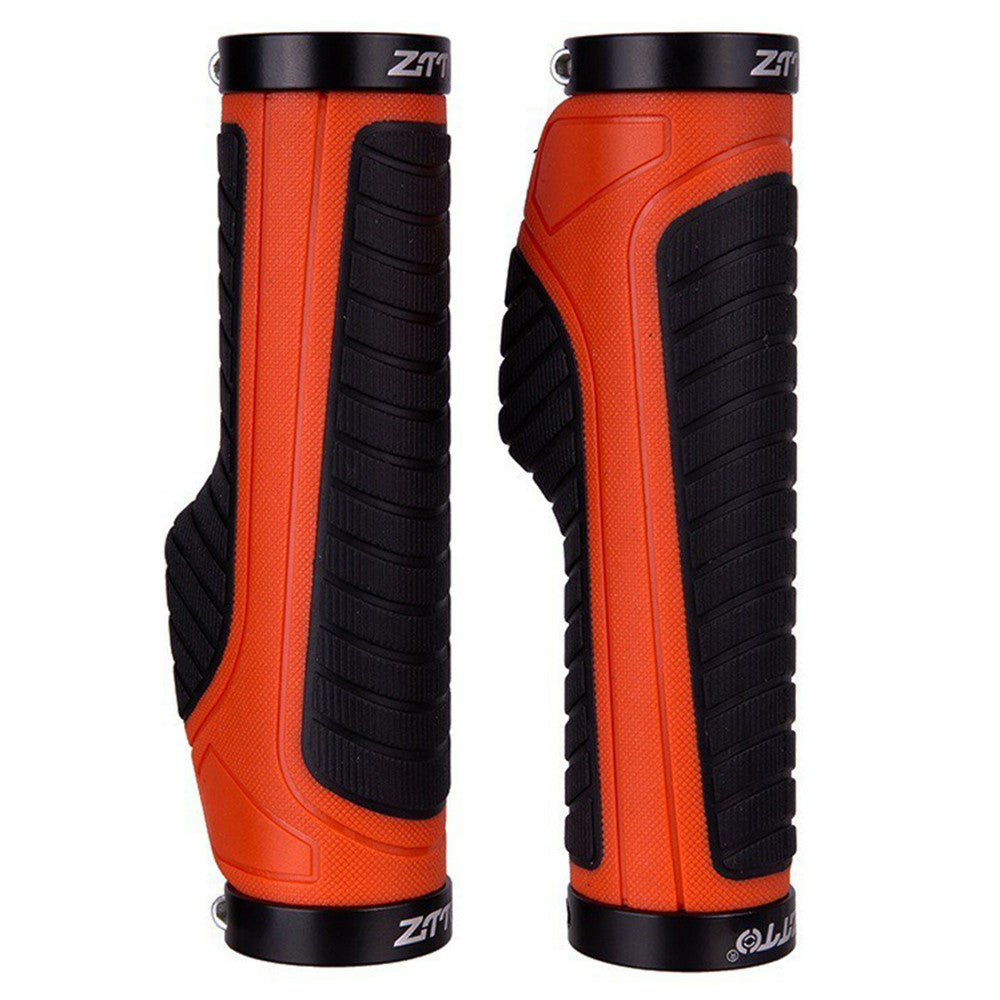 ZTTO AG42 Mountain Bike Aluminum Alloy + Rubber Bicycle Locking Handlebar Cover