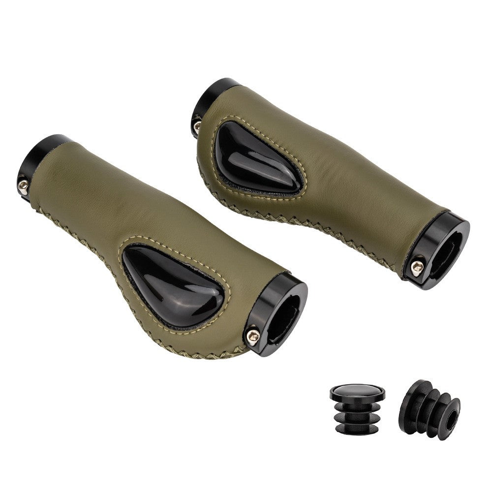 ZTTO AG61 1 Pair Bike Handlebar Grip Liquid Silicone Shock Absorption Anti-slip Bicycle Handlebar Grips