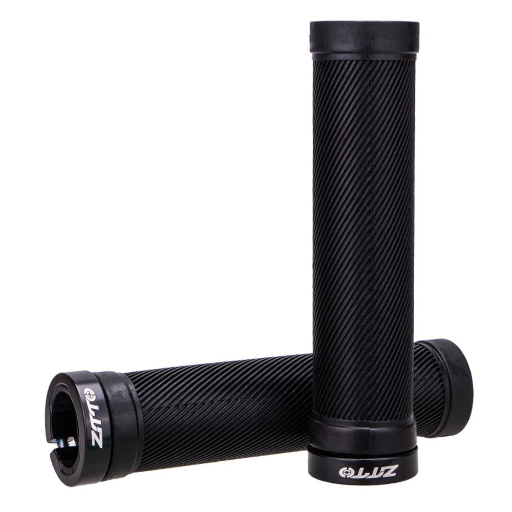 ZTTO AG40 Bike Anti-slip Handlebar Single-sided Locking Shockproof Rubber Bicycle Grips