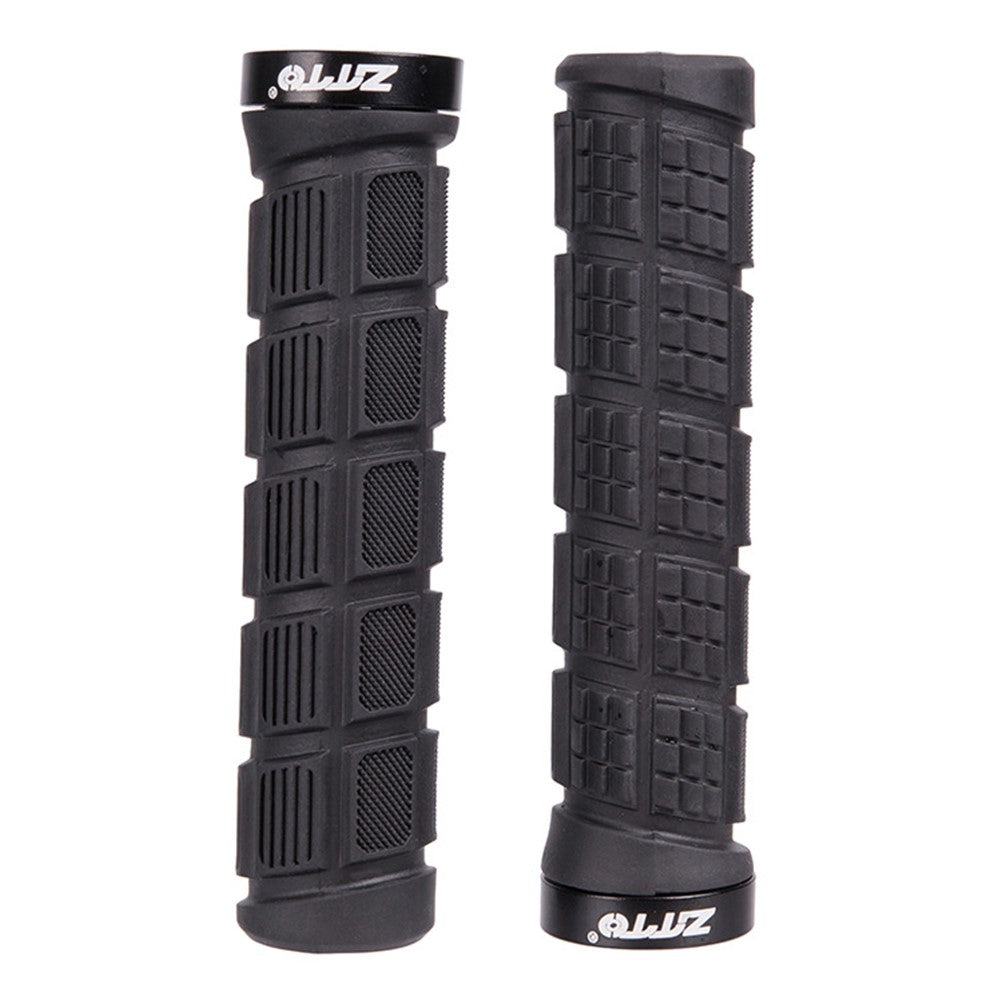 ZTTO AG38 Single-sided Locking Rubber Handlebar Grips MTB Bike Bicycle Handle Grips