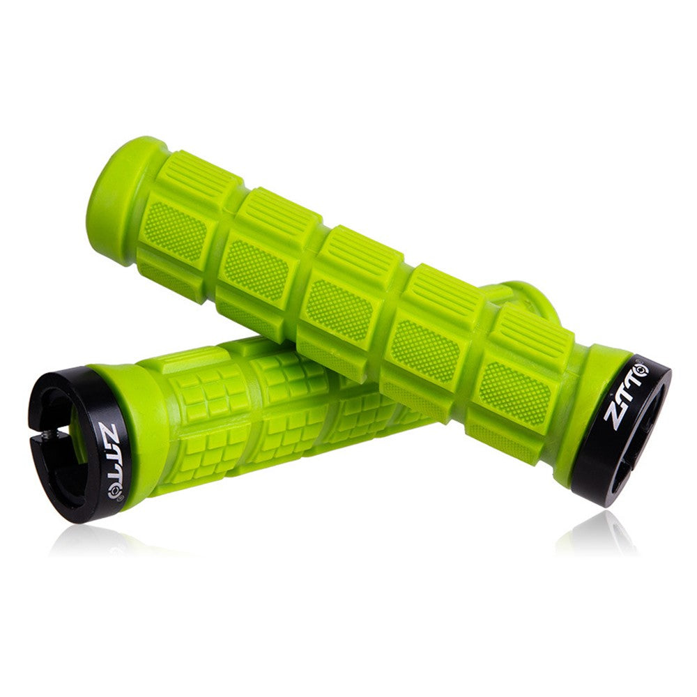 ZTTO AG38 Single-sided Locking Rubber Handlebar Grips MTB Bike Bicycle Handle Grips