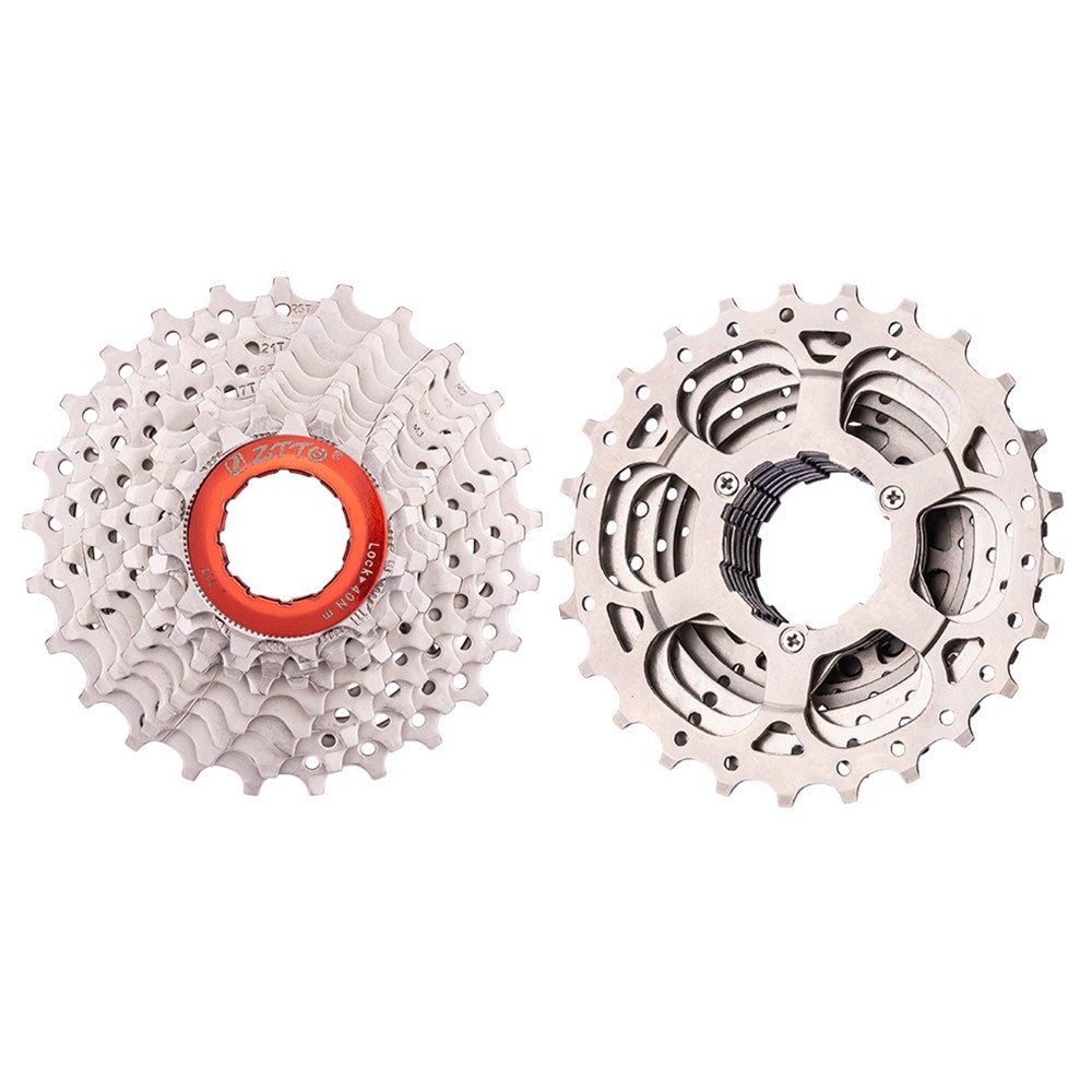 ZTTO Silver 10 Speed Flywheel Bike Cassette for Road Bicycle