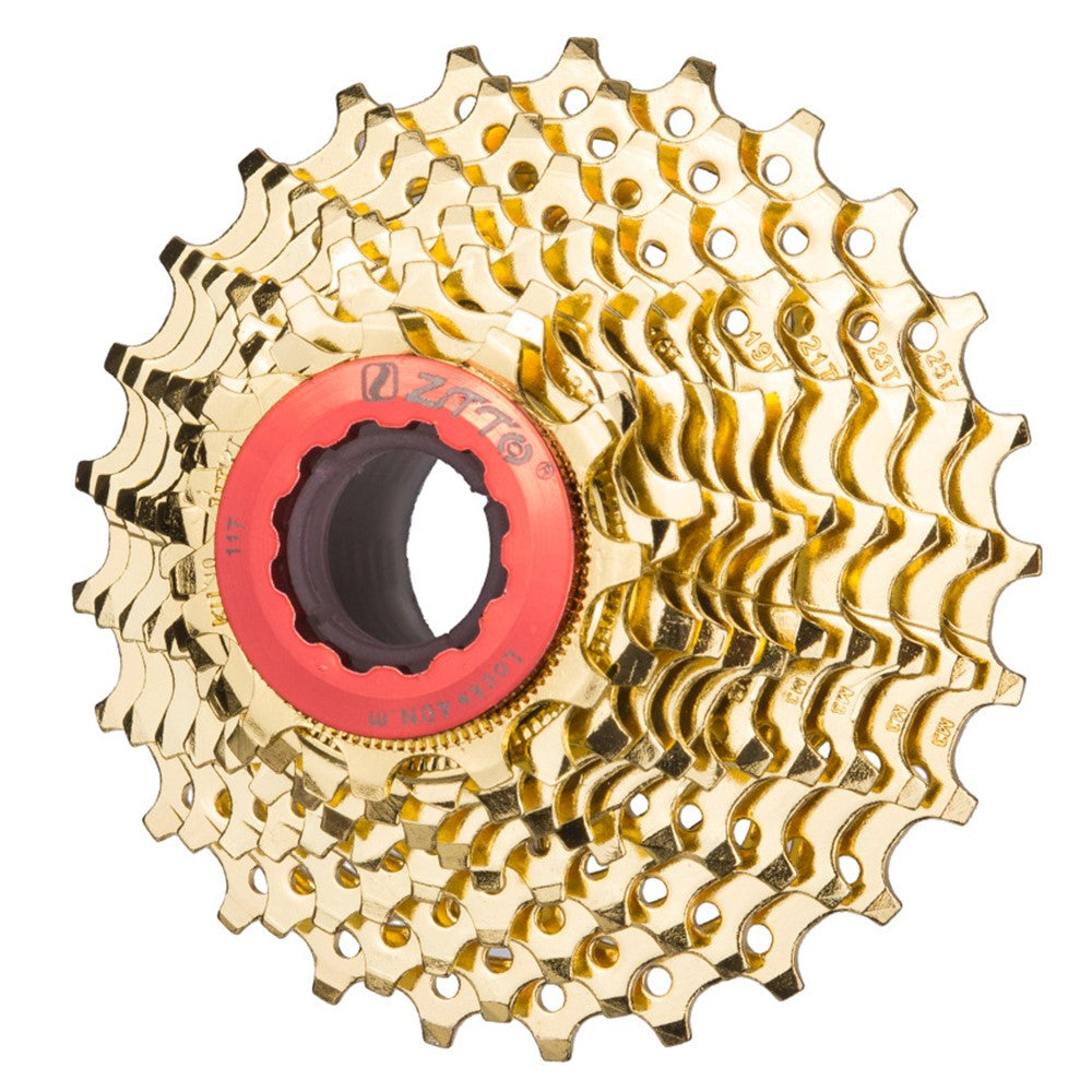 ZTTO 1125J For Shimano / Sram MTB 11 Speed Cassette Gold 11T-25T Bicycle Flywheel for Road Bike