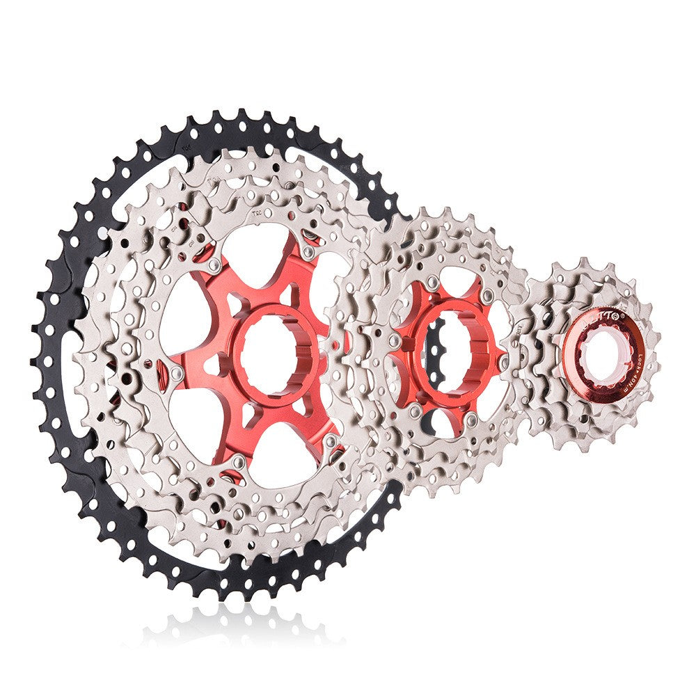 ZTTO 11S50T Hollow-Out MTB 11-50T Bike Steel Flywheel 11 Speed Bicycle Cassette
