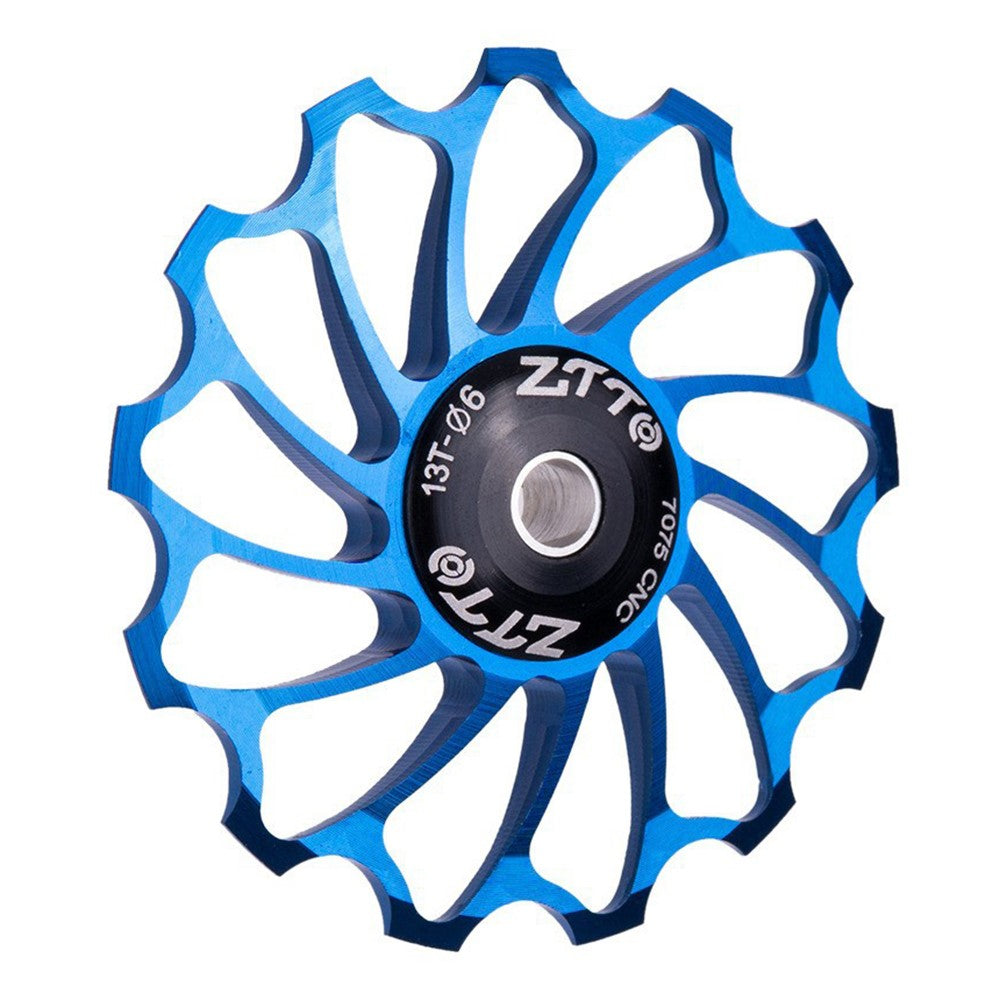 ZTTO 13T Aluminium Alloy Rear Derailleur Guide Roller Mountain Bicycle Ceramic Bearing Wheel