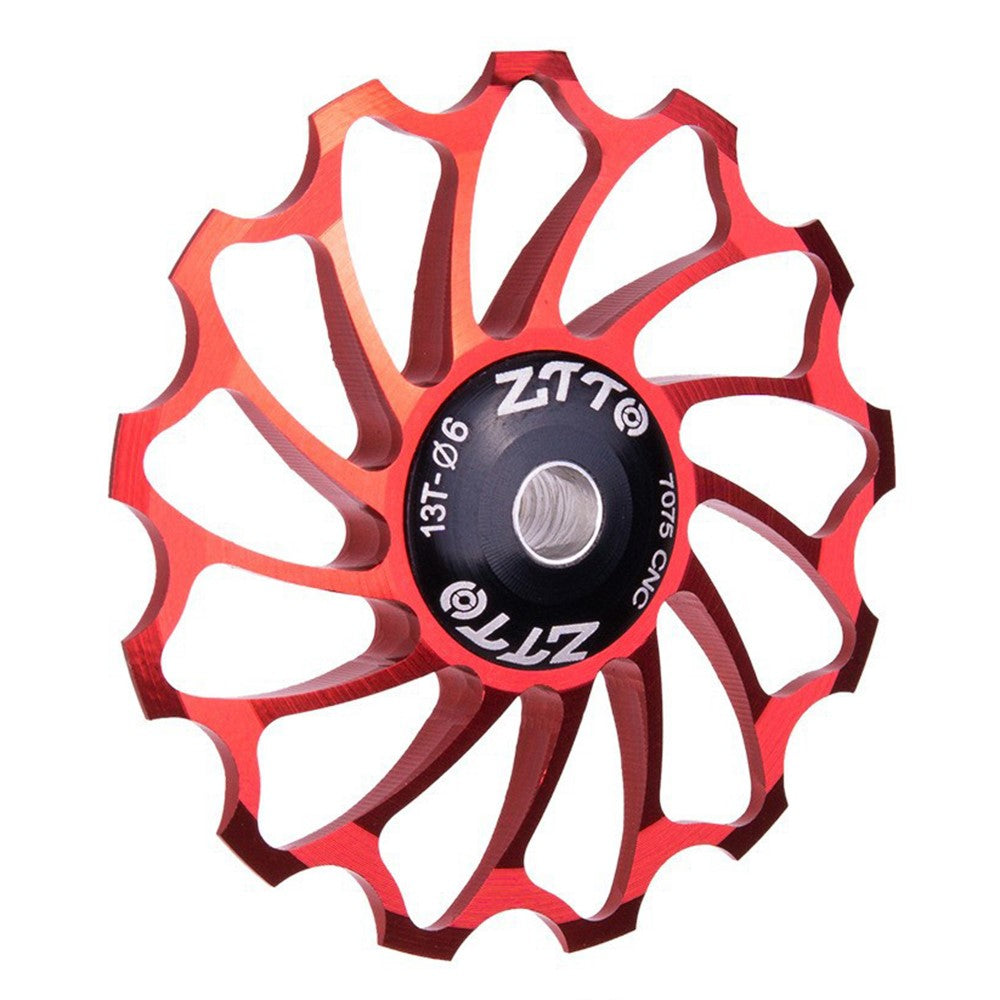 ZTTO 13T Aluminium Alloy Rear Derailleur Guide Roller Mountain Bicycle Ceramic Bearing Wheel