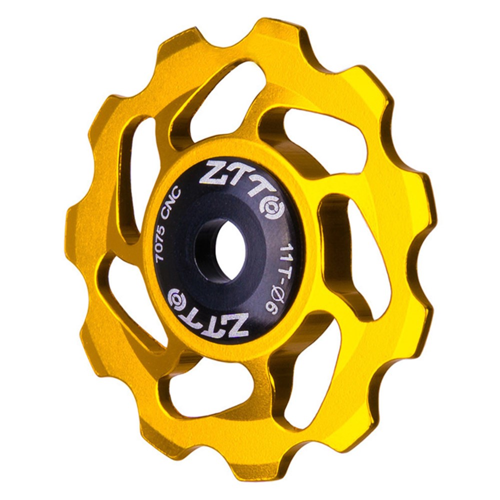 ZTTO 11T Bicycle Ceramic Bearing Jockey Wheel Aluminium Alloy Rear Derailleur Guide Roller