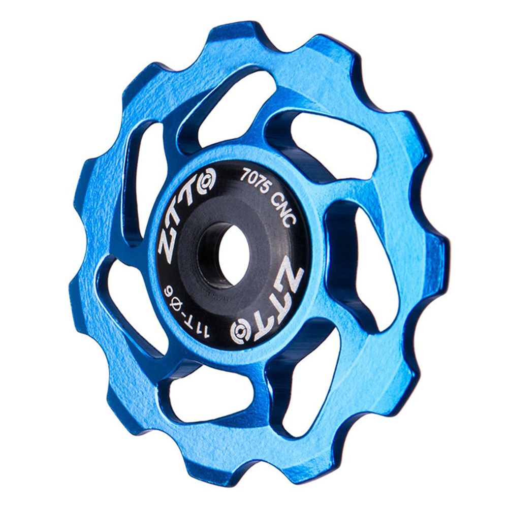 ZTTO 11T Bicycle Ceramic Bearing Jockey Wheel Aluminium Alloy Rear Derailleur Guide Roller