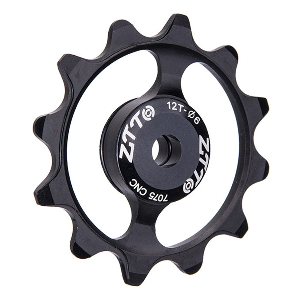 ZTTO ZT-12T Mountain Bike 12T Ceramic Bearing Derailleur Pulley Aluminum Alloy Guide Wheel