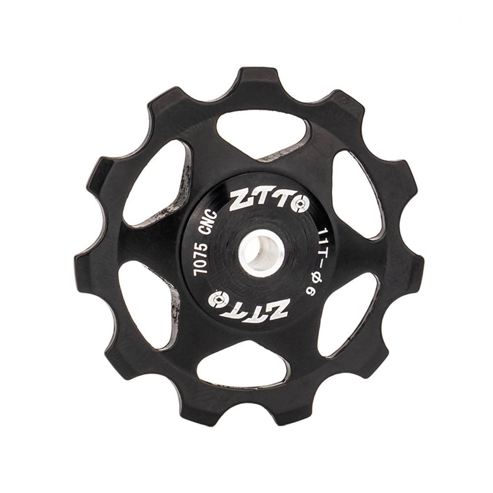 ZTTO 11T Rear Derailleur Pulley Bike Bicycle Metal Bearing Jockey Wheel Aluminium Alloy Rear Derailleur Guide Roller