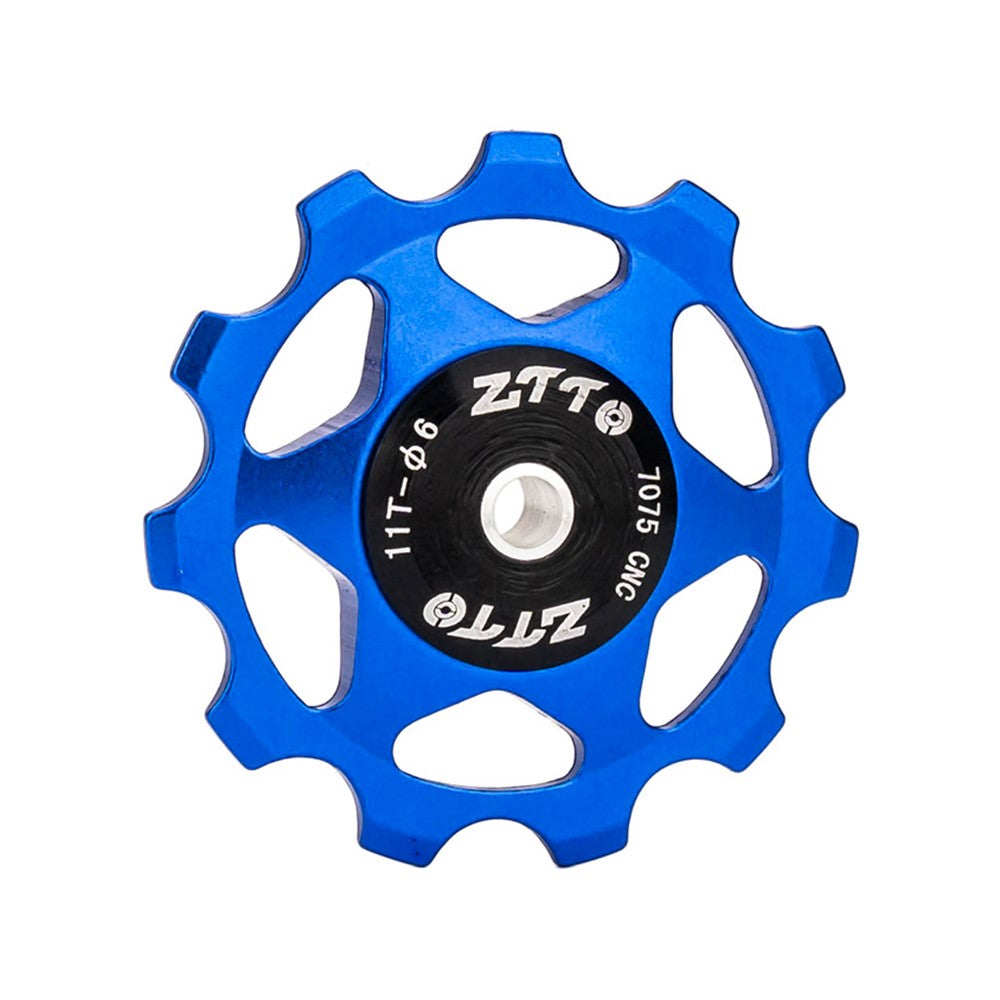 ZTTO 11T Rear Derailleur Pulley Bike Bicycle Metal Bearing Jockey Wheel Aluminium Alloy Rear Derailleur Guide Roller