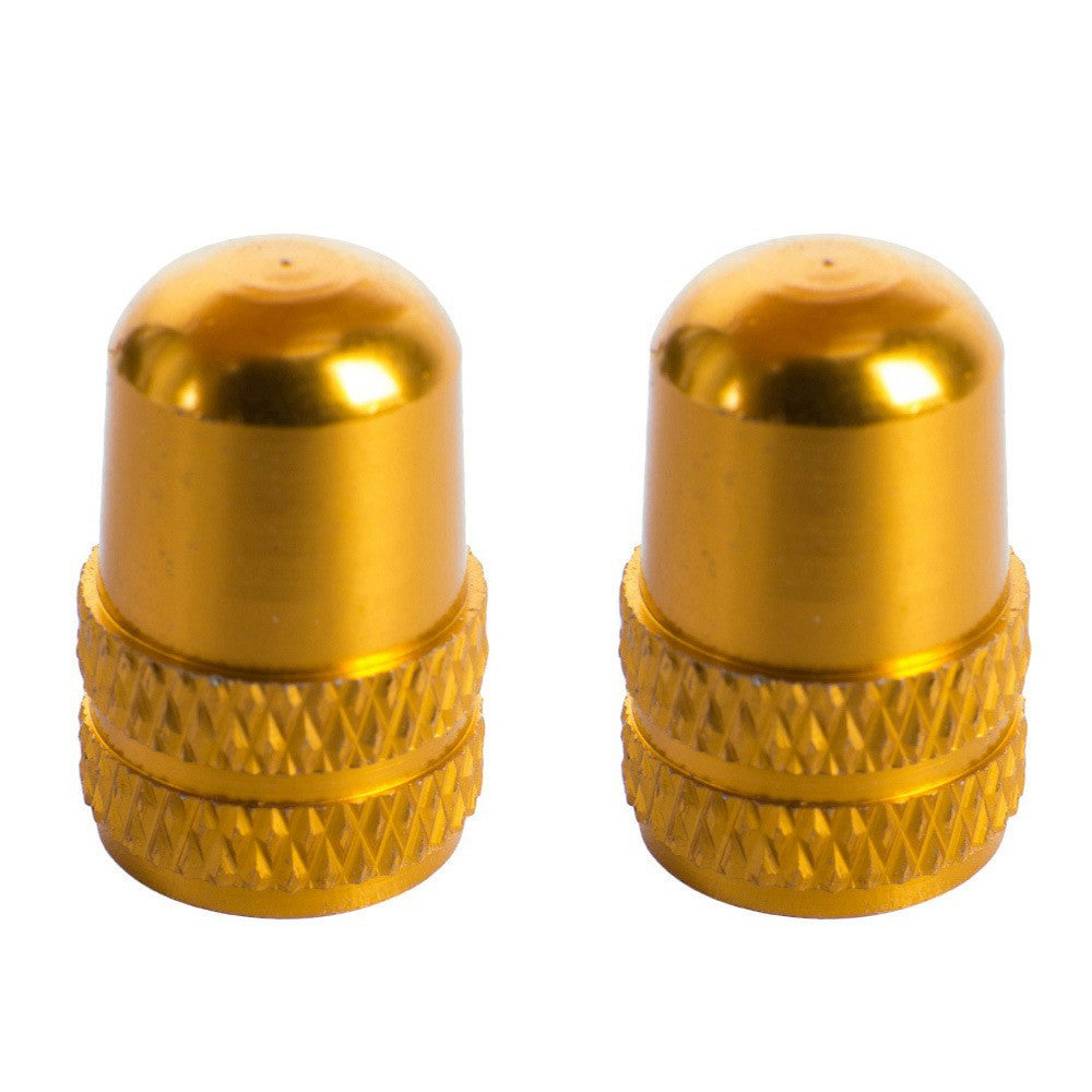 ZTTO 1 Pair Aluminum Alloy Bike Schrader Valve Cap Dust Cover for MTB Bicycle