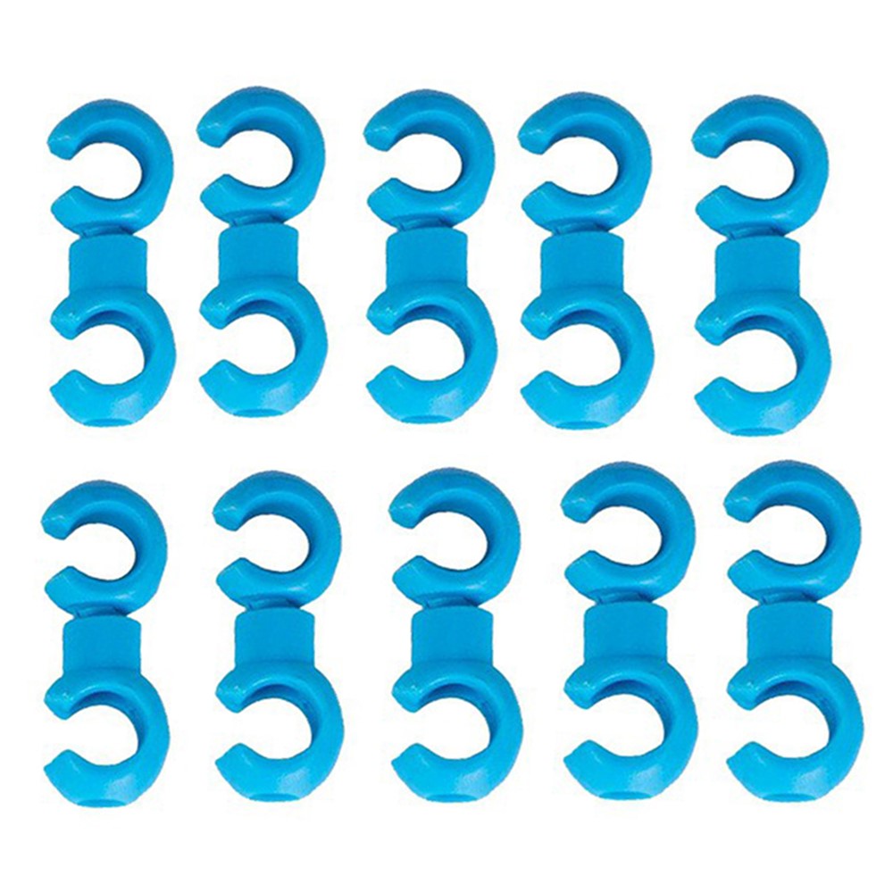 ZTTO 10Pcs Bicycle Cross Line Clips Mountain Road Bicycle Brake Gear Cable S Style Clips