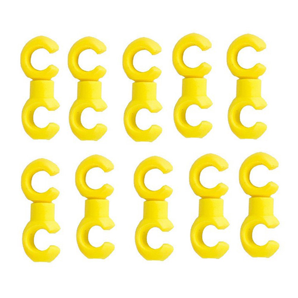 ZTTO 10Pcs Bicycle Cross Line Clips Mountain Road Bicycle Brake Gear Cable S Style Clips