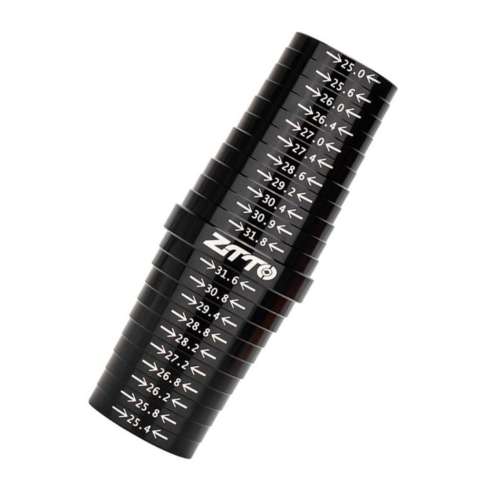 ZTTO ZGCL Metal Bike Seat Tube Seatpost Size Measurement Sizing Gauge for 25mm-31.8mm