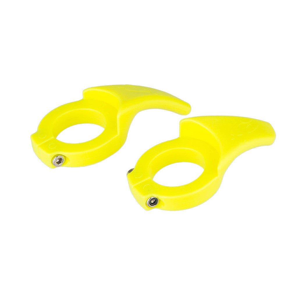 1 Pair Bicycle Handlebar Grips Polycarbonate + Fiberglass MTB Bike Horn Vice Grip