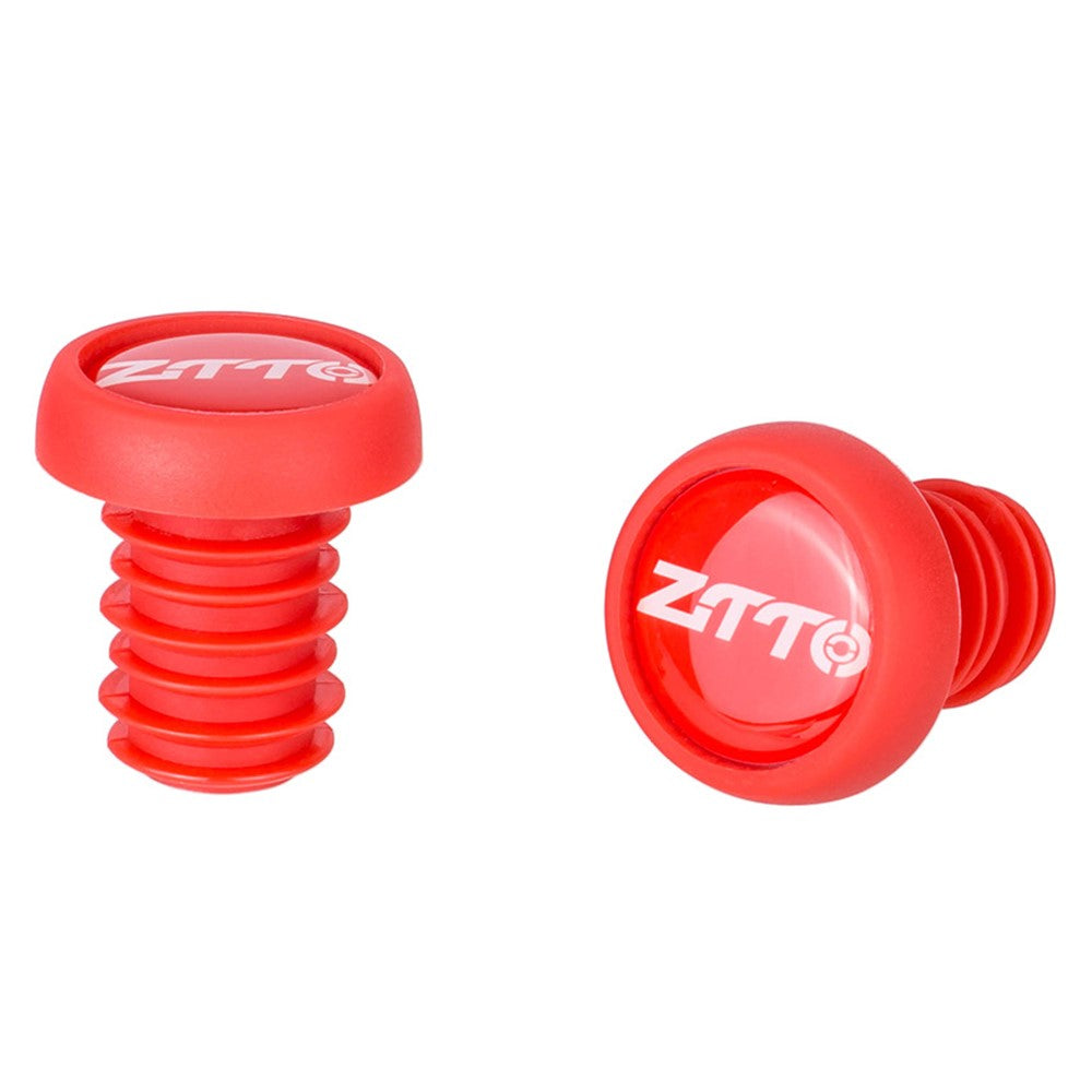 ZTTO 22.2mm Bicycle Handlebar End Plugs MTB Road Bike Handle Grip Rubber Caps