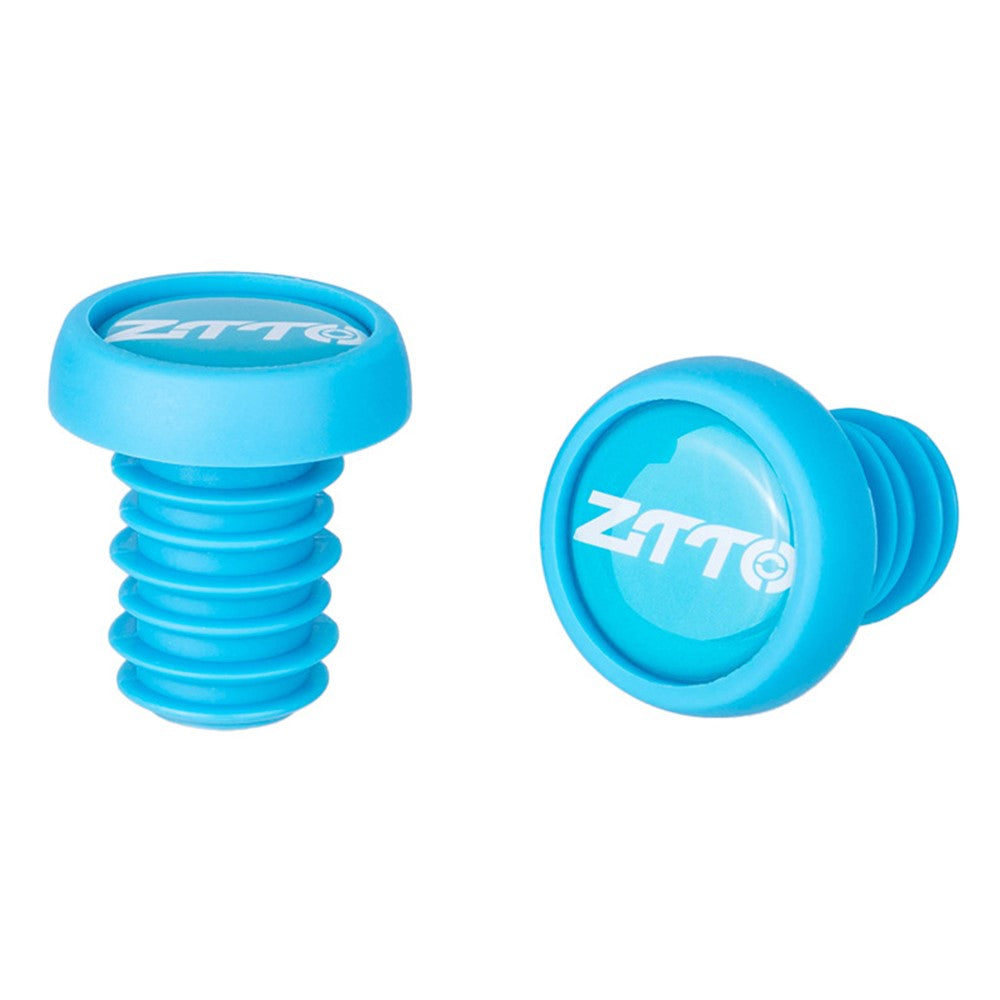 ZTTO 22.2mm Bicycle Handlebar End Plugs MTB Road Bike Handle Grip Rubber Caps