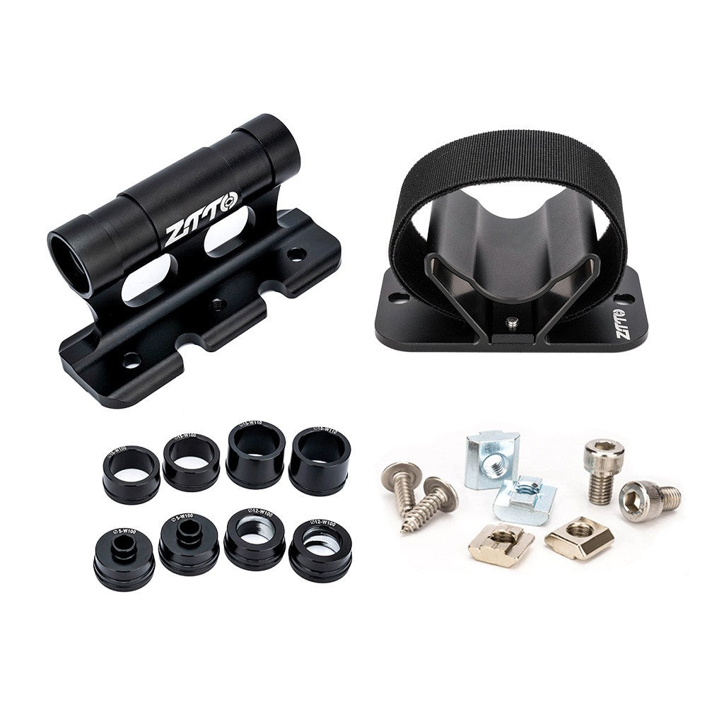 ZTTO Aluminum Alloy Bicycle Rack Mount Kit Front Fork Mount Bracket Rear Wheel Holder Set
