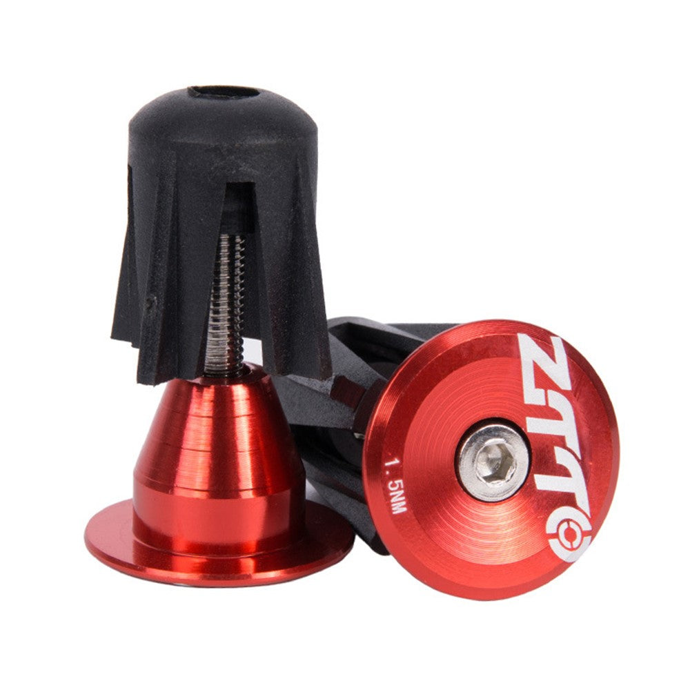 ZTTO 0901 1 Pair Bar End Plugs Handlebar End Caps Bike Handlebar Plugs for 22-24mm