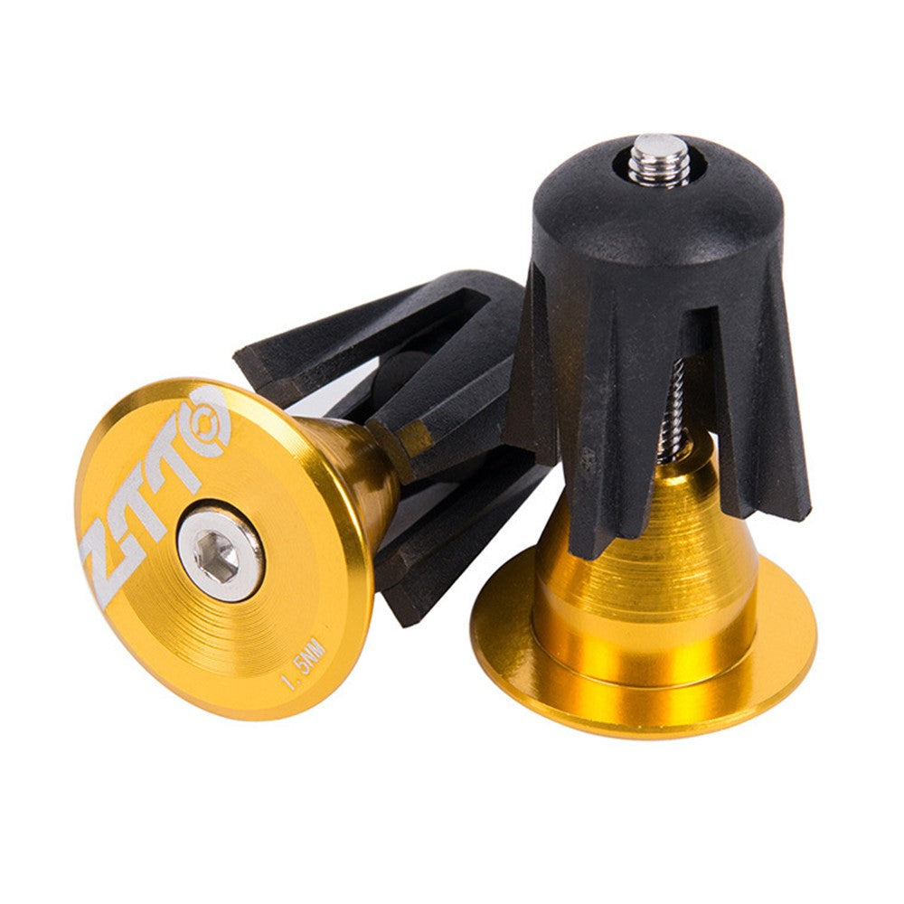 ZTTO 0901 1 Pair Bar End Plugs Handlebar End Caps Bike Handlebar Plugs for 22-24mm